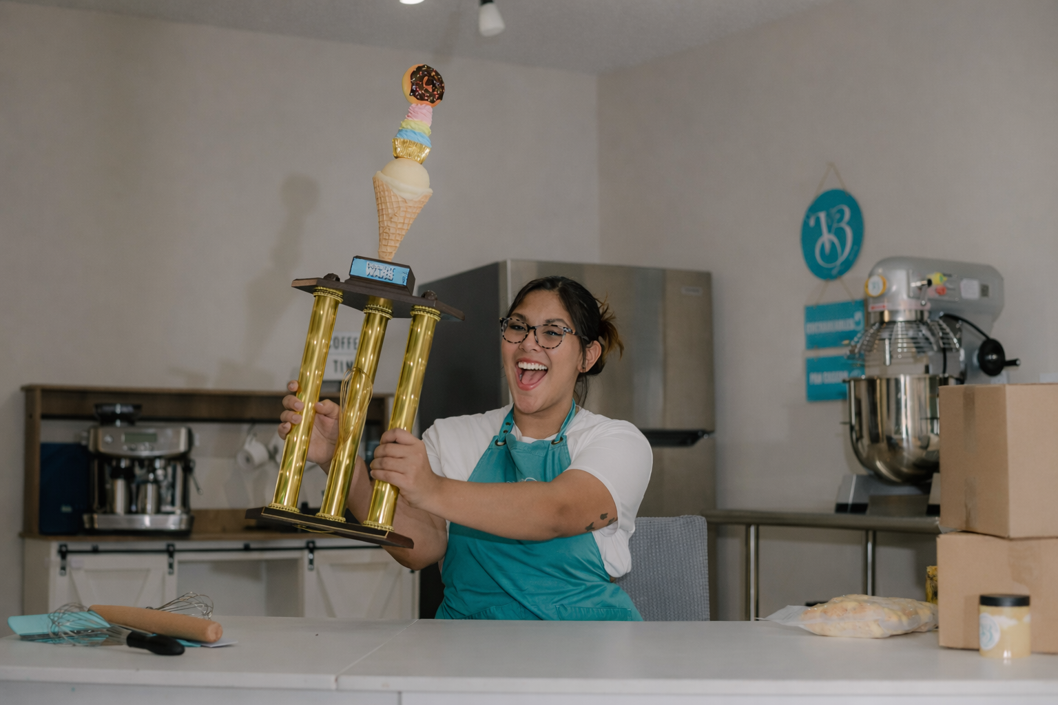 Valeria, founder of VB Pastry